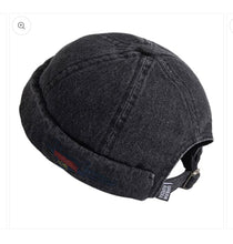 Load image into Gallery viewer, Denim brimless hat
