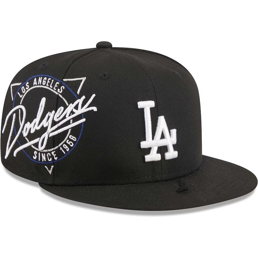 LA Dodgers fitted logo cap