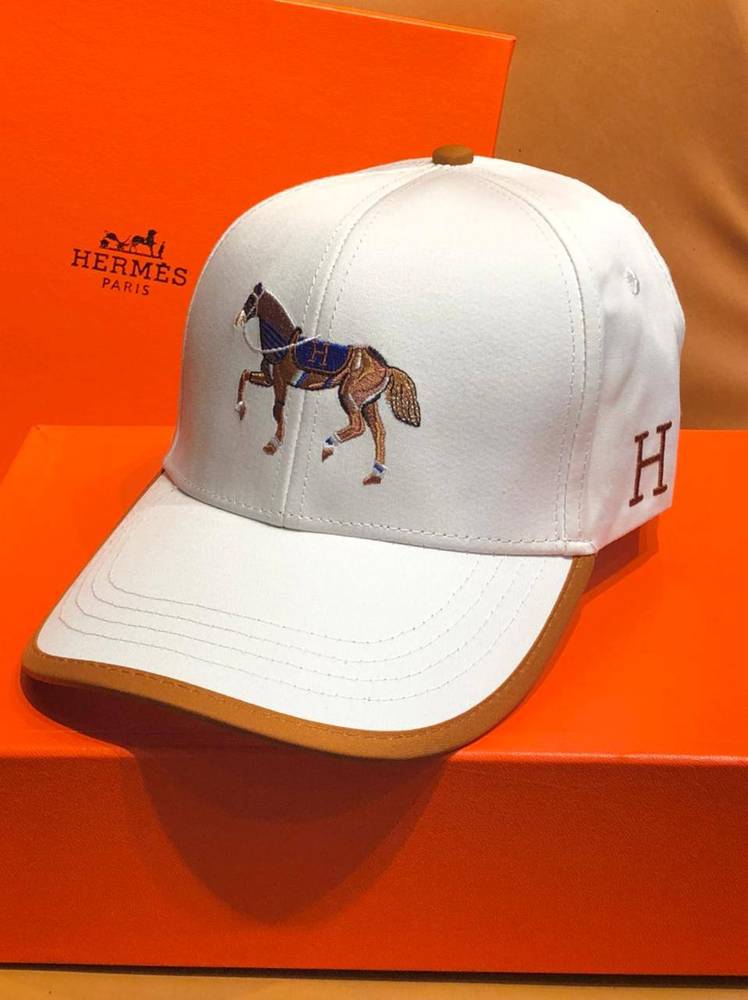 Hermes logo cap