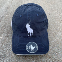 Load image into Gallery viewer, Polo logo cap (navy)
