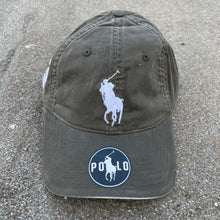 Load image into Gallery viewer, Polo logo cap (olive green)
