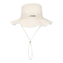 Load image into Gallery viewer, Jacquemus bucket hat ( White)
