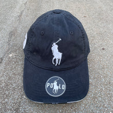 Load image into Gallery viewer, Polo logo cap (black)
