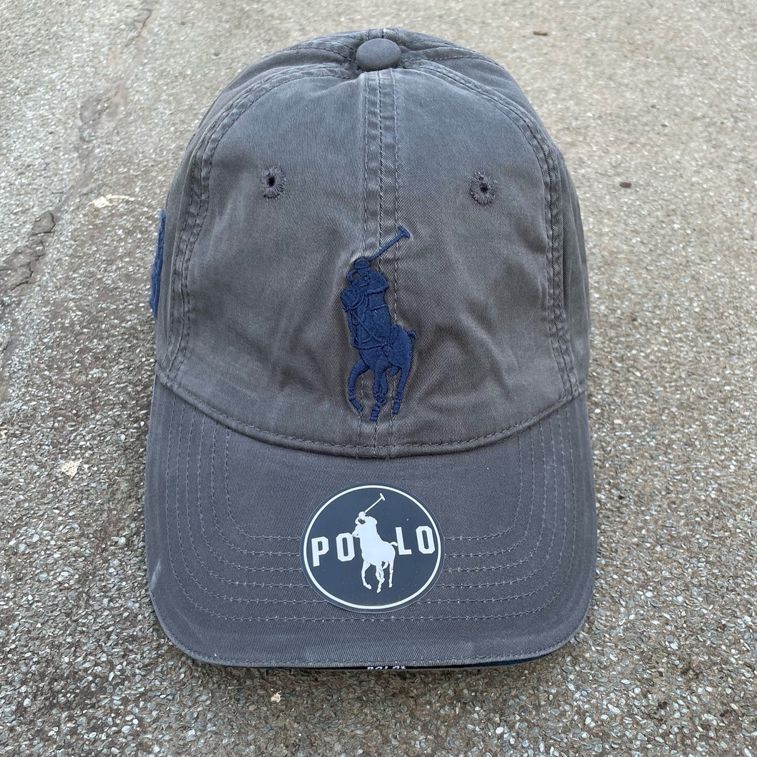 Polo logo cap (grey)