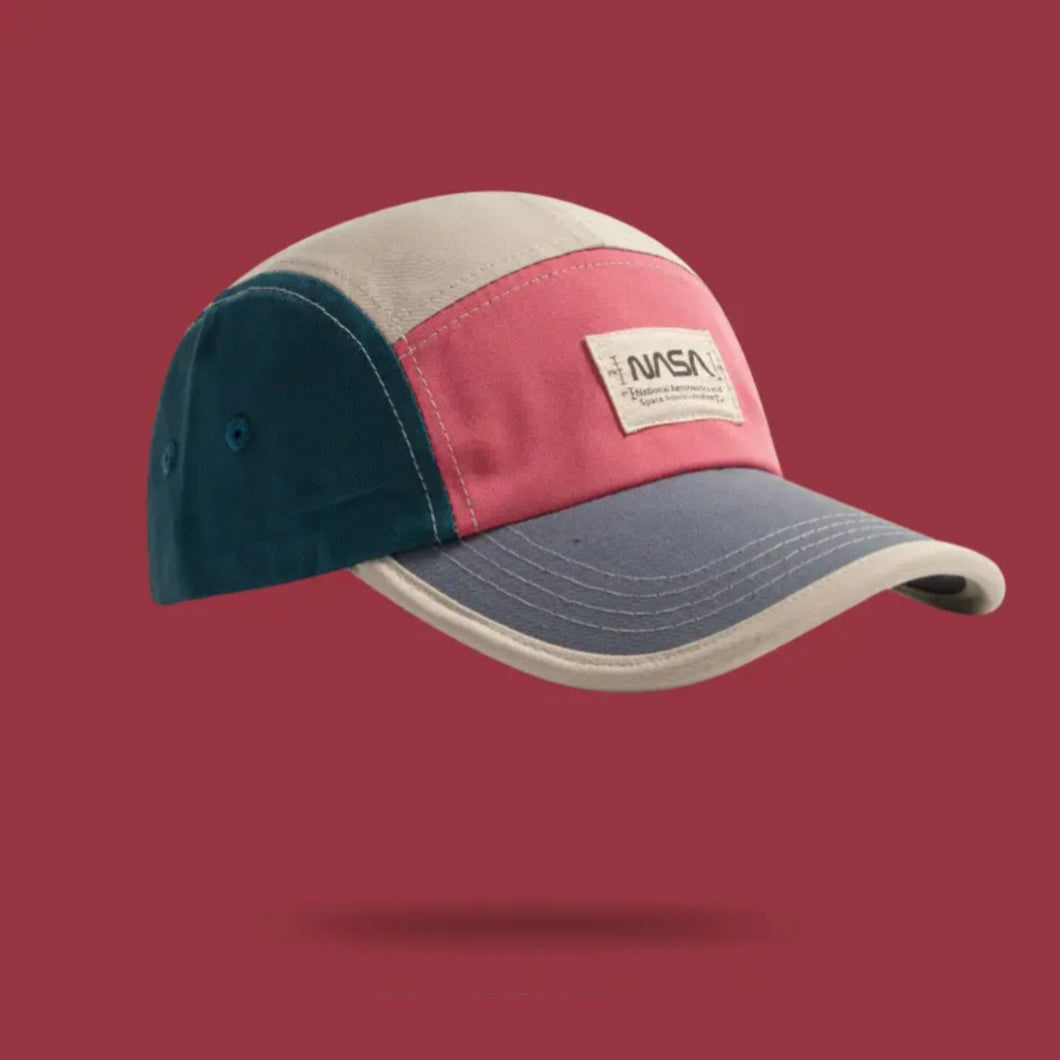 Nasa color block logo hat