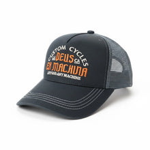 Load image into Gallery viewer, Deus Ex Machina Custom Cycles Trucker Hat
