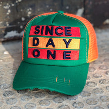 Load image into Gallery viewer, The "Since Day One" Vintage Trucker Hat
