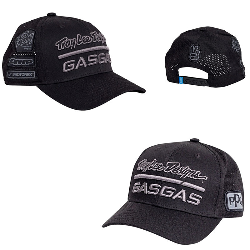Troy Lee Designs GASGAS Team Cap – Black/Grey