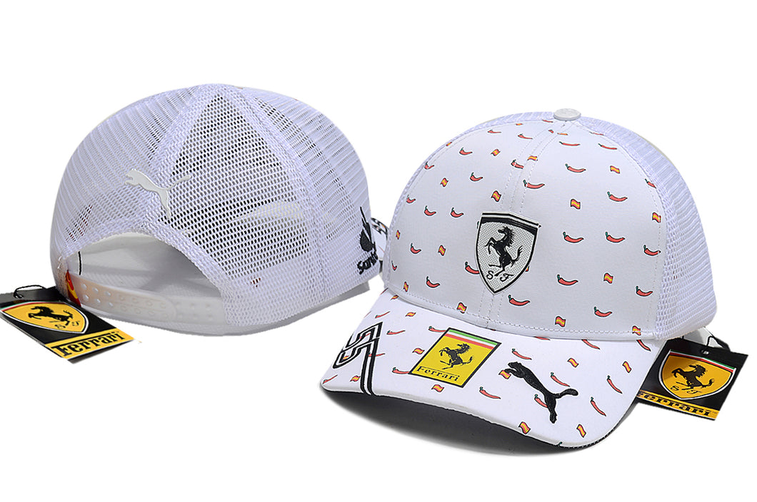 Ferrari White Trucker