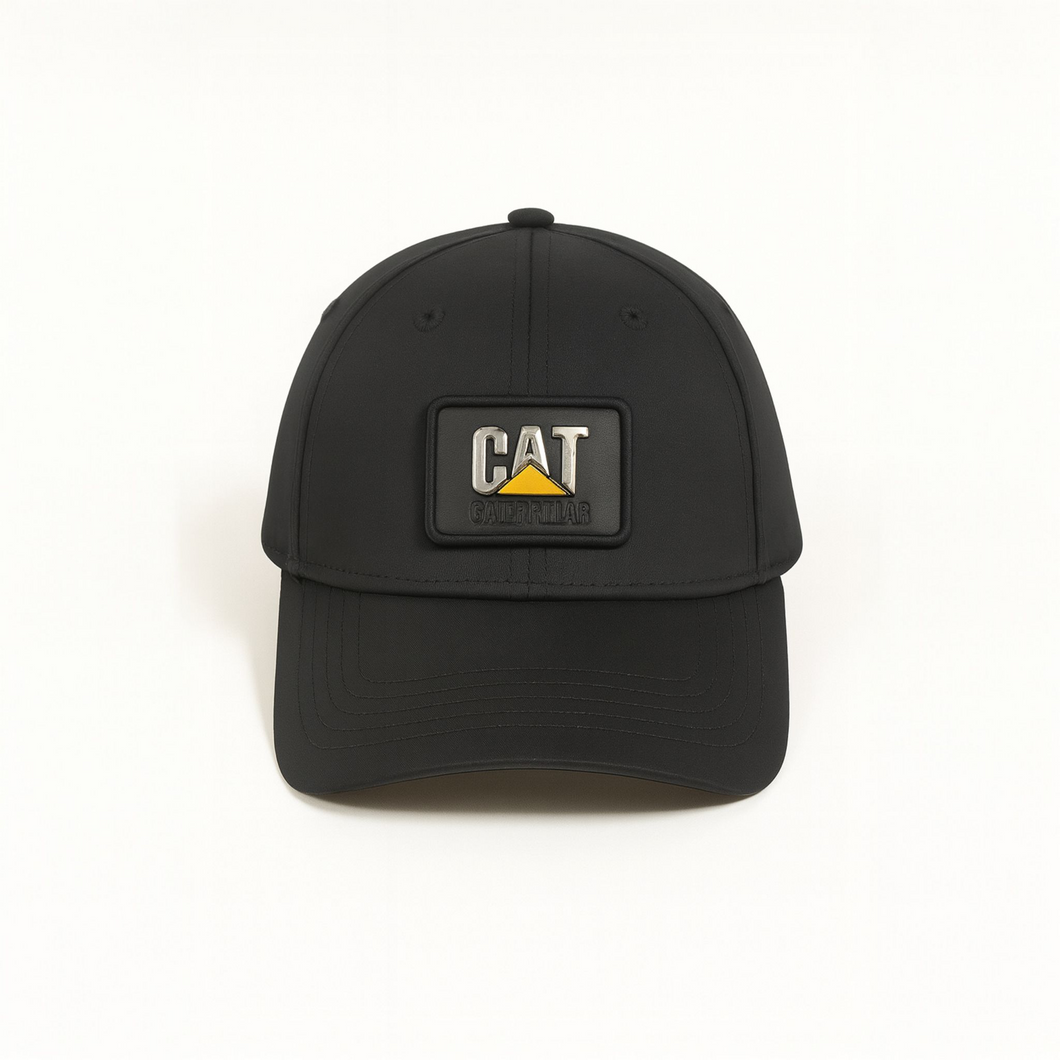 Caterpillar Logo Black Cap