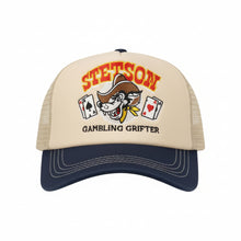 Load image into Gallery viewer, Stetson "Gambling Grifter" Trucker Cap

