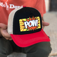 Load image into Gallery viewer, Boom &amp; Pow Vintage Mesh Hat
