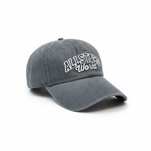Load image into Gallery viewer, "Allstars World" Pigment-Dyed Dad Hat

