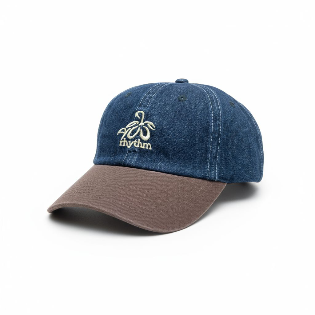 Rhythm Denim Two-Tone Cap