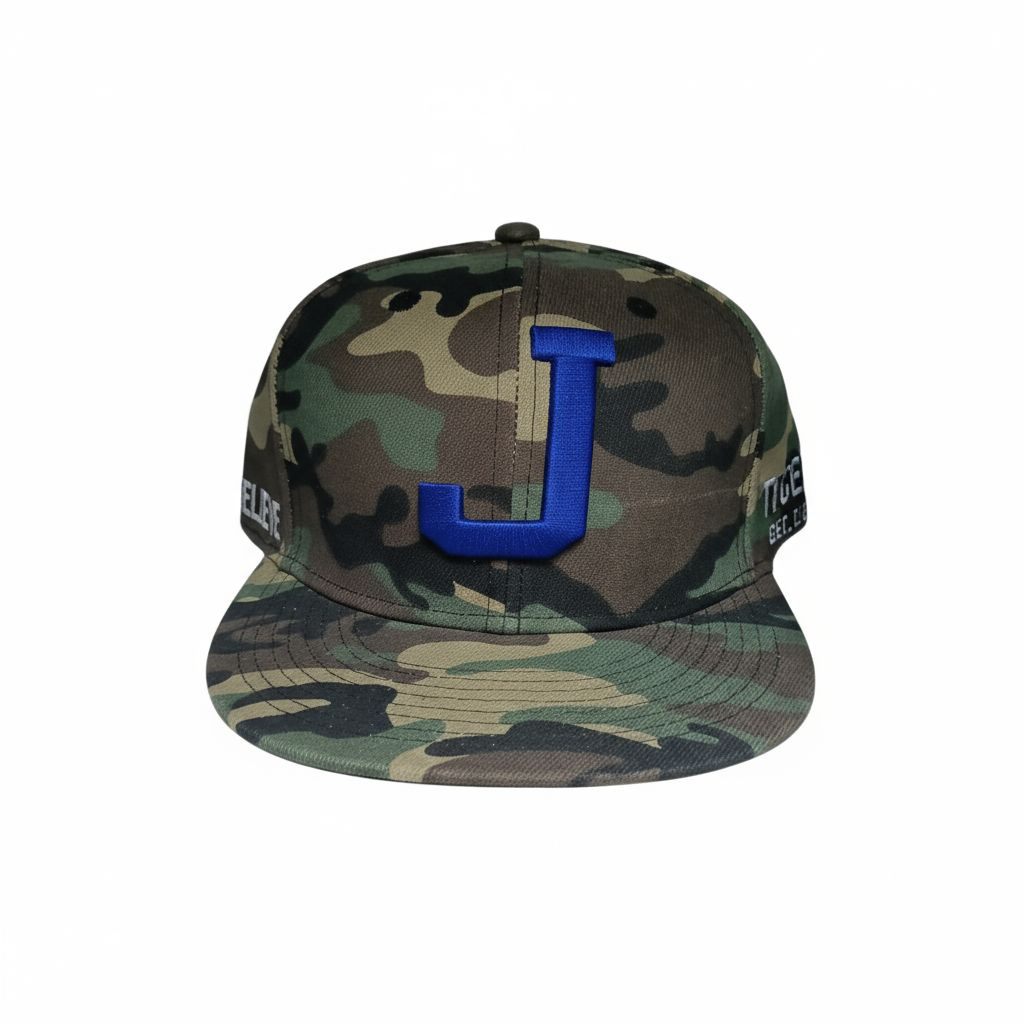 Camo J Adjustable Snapback