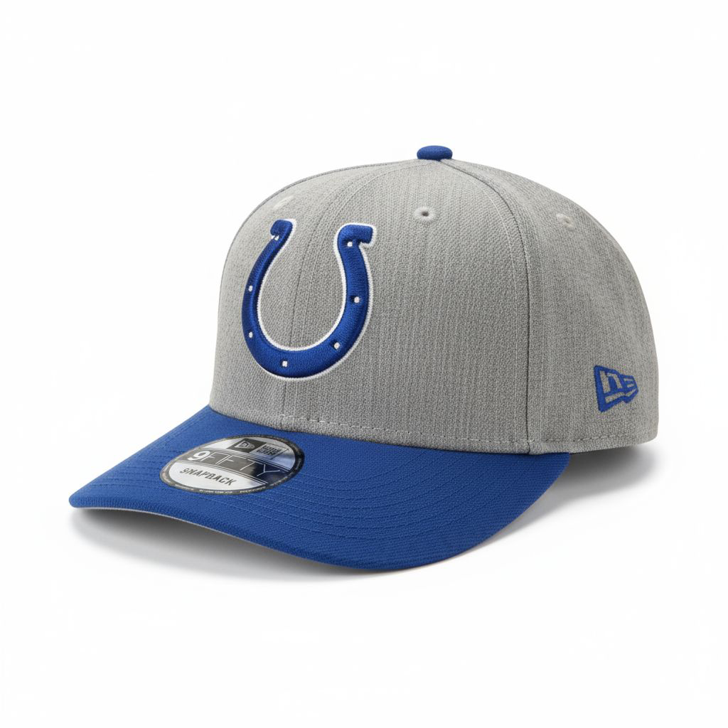 Indianapolis Colts Grey & Blue New Era Cap
