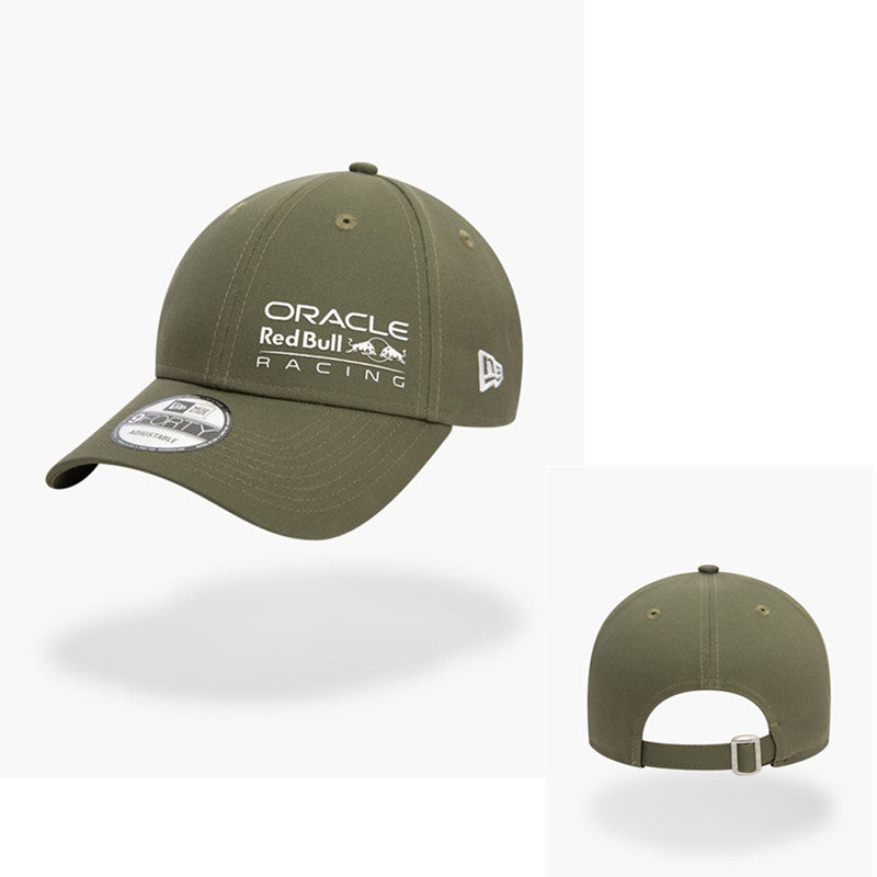 Oracle Red Bull Racing Olive Green Cap – New Era Adjustable