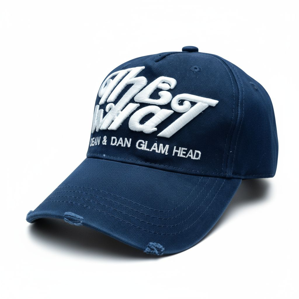 Dsquared2 Navy Glam Head Cap