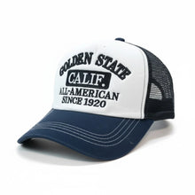 Load image into Gallery viewer, Golden State Calif. All-American Retro Mesh Trucker Hat
