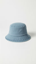 Load image into Gallery viewer, Washed Denim Bucket Hat
