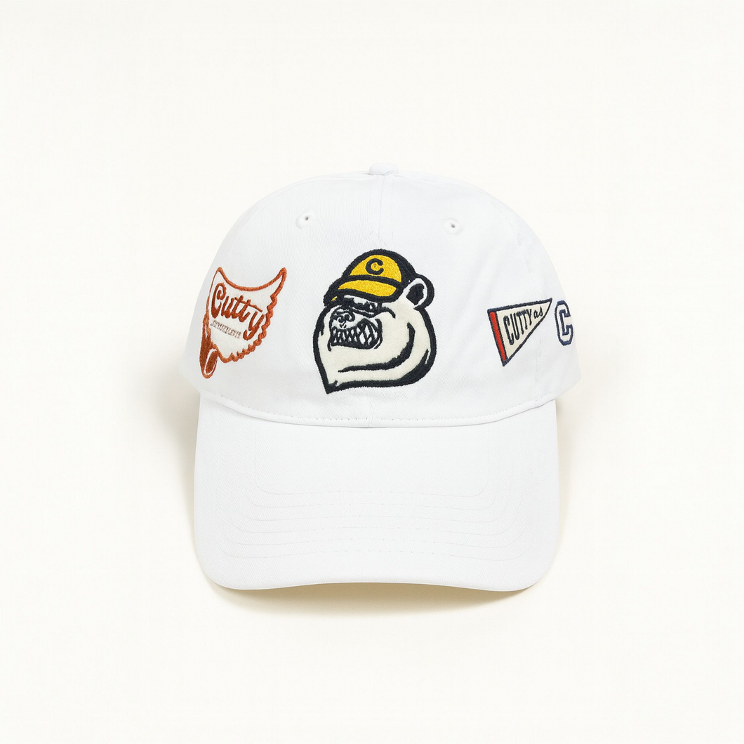 Bulldog Mascot Baseball Hat