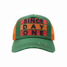 Load image into Gallery viewer, The "Since Day One" Vintage Trucker Hat
