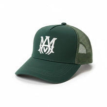 Load image into Gallery viewer, Amiri MA Monogram Mesh Trucker Hat
