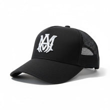 Load image into Gallery viewer, Amiri MA Monogram Mesh Trucker Hat
