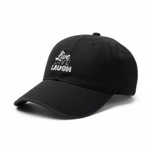 Load image into Gallery viewer, "Live Love Laugh" Embroidered Dad Cap
