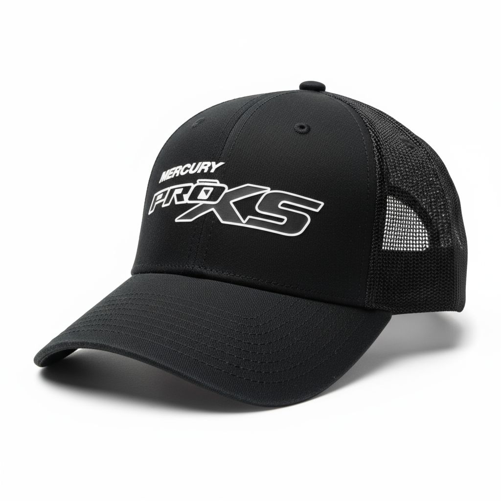 Mercury Pro XS Black Trucker Hat